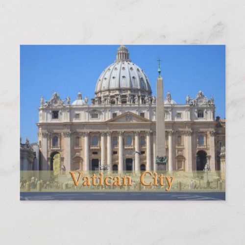 Vatican City Postcard
