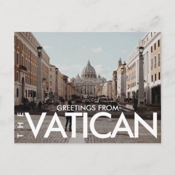 Vatican City Postcard by TwoTravelledTeens at Zazzle