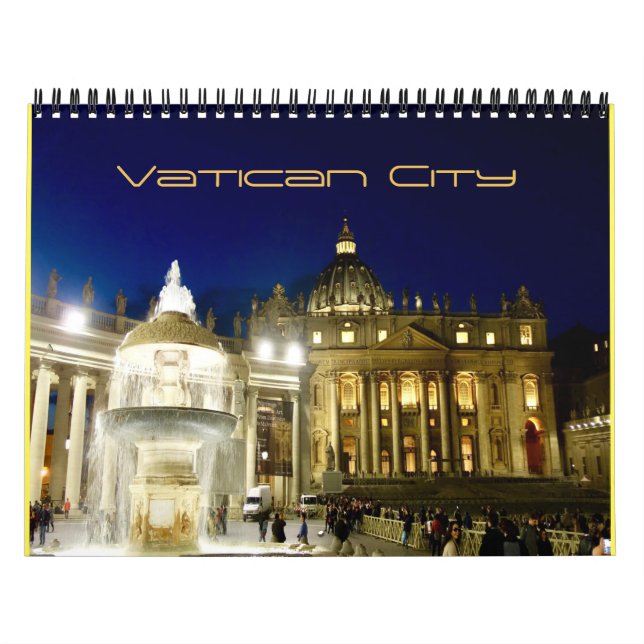 Vatican City - Rome - Italy - Calendar (Cover)