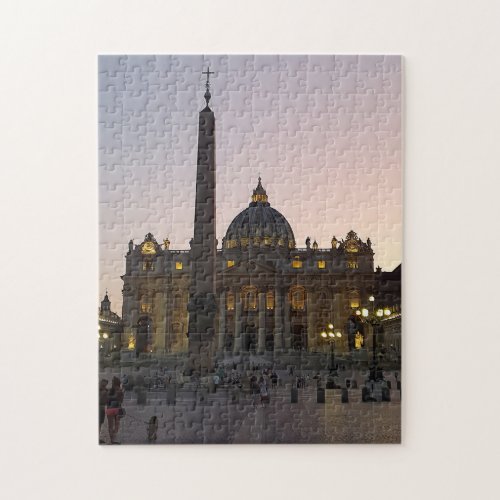 Vatican City Rome Saint Peters Basilica  Jigsaw Puzzle