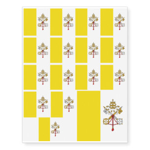 Vatican City Temporary Tattoos