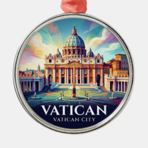 Vatican City, Vatican City, Vatican City Metal Ornament