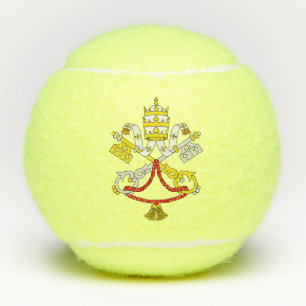 Vatican Coat of Arms Premium Fine Art Emblem Tennis Balls