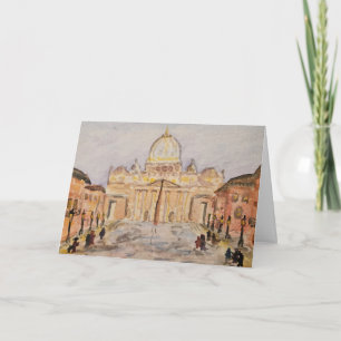 Vatican Greeting Card