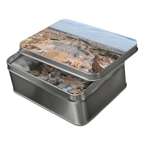 Vatican Italy St Peters Square aerial view Jigsaw Puzzle