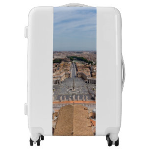 Vatican, Italy: St. Peter's Square aerial view Luggage