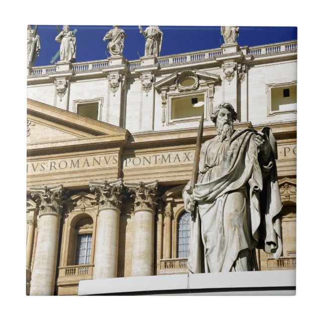 Vatican museum ceramic tile (Front)
