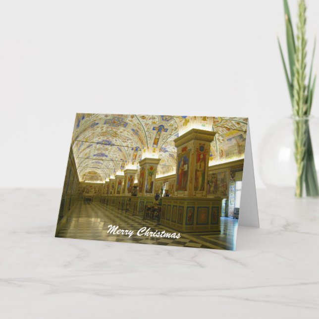 vatican museum christmas holiday card (Front)