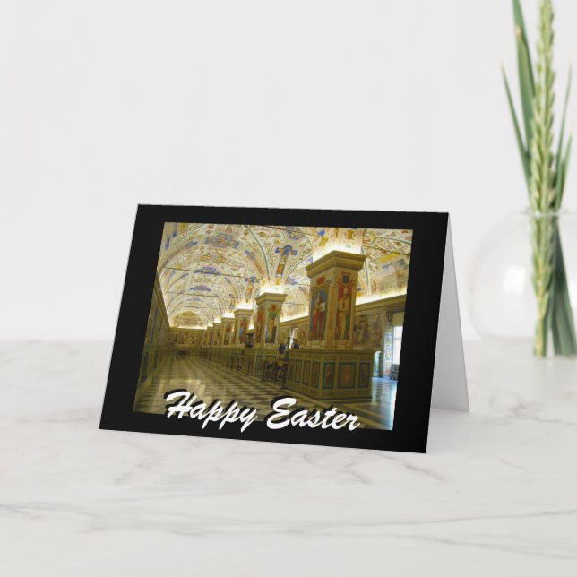 vatican museum easter holiday card (Front)