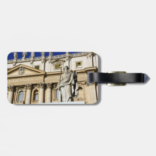 Vatican museum luggage tag