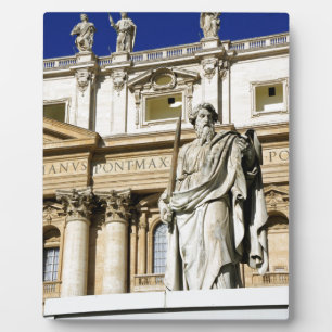 Vatican museum plaque