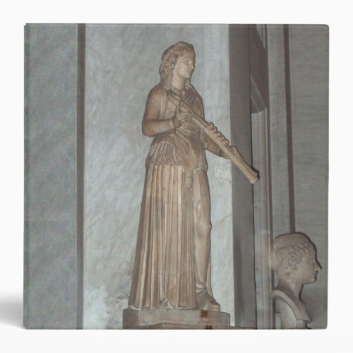Vatican Museum Statue in Rome Italy Binder