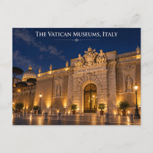 Vatican Museums Italy Postcard