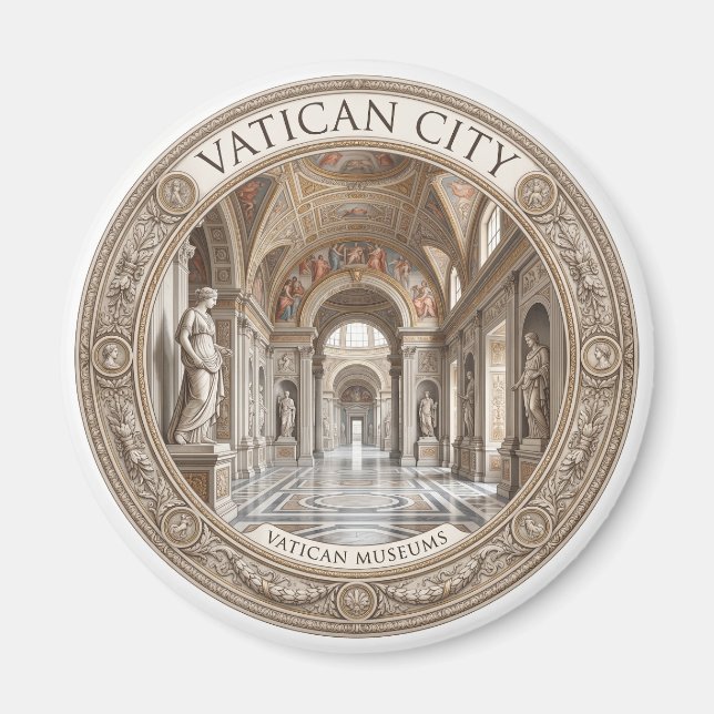 Vatican Museums Magnet (Front)