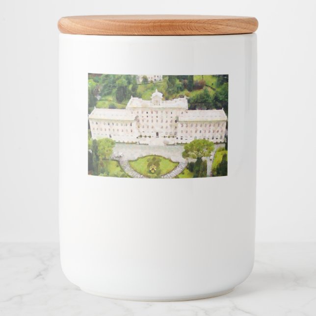Vatican painting food label (Front)