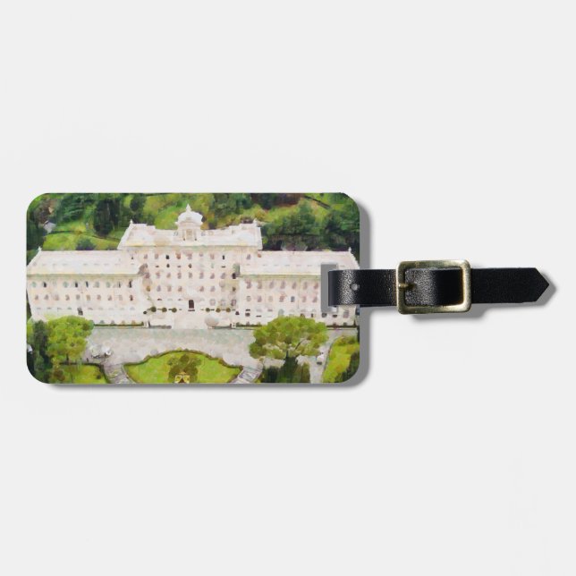 Vatican painting luggage tag (Front Horizontal)