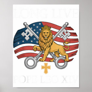 Vatican Pope Leo Xiv - Long Live Pope Leo Xiv Poster