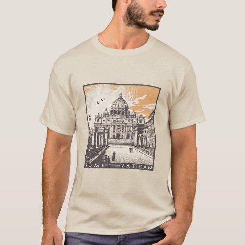 Vatican Rome Italy Europe T_Shirt