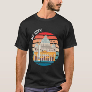 Vatican Rome Italy My City Italian Culture T-Shirt