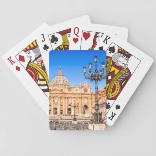 Vatican Rome Poker Cards