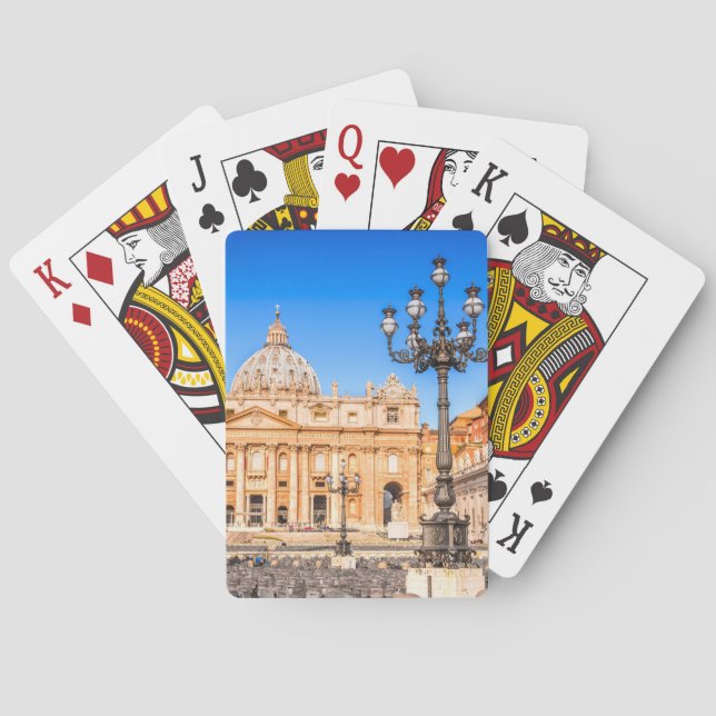 Vatican Rome Poker Cards (Back)