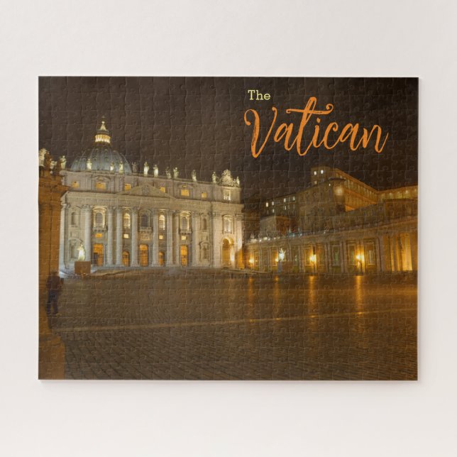 Vatican Scenic Jigsaw Puzzle Italy (Horizontal)
