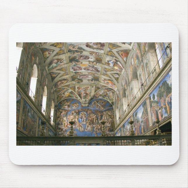 Vatican Sistine Chapel Mouse Pad (Front)