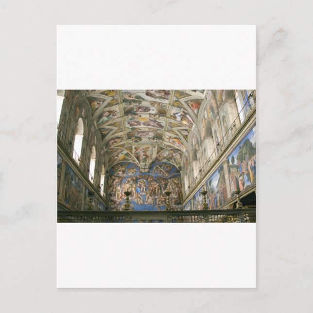 Vatican Sistine Chapel Postcard (Front)