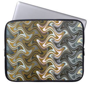 Vatican Stairs Wavy Abstract, 2014 SVP Images Laptop Sleeve