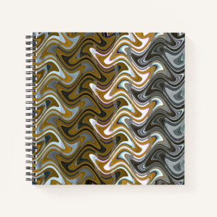 Vatican Stairs Wavy Abstract, 2014 SVP Images Notebook