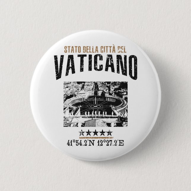 Vaticano Pinback Button (Front)