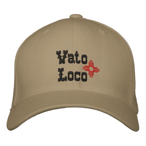 Vato Loco Zia Sun Baseball Cap Mens Hat NAME