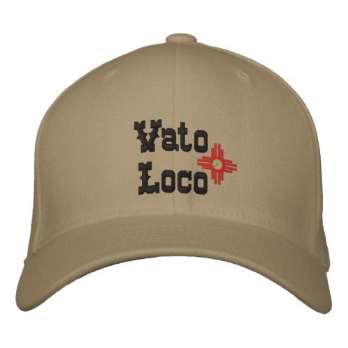 Vato Loco Zia Sun Baseball Cap Mens Hat New Mexico