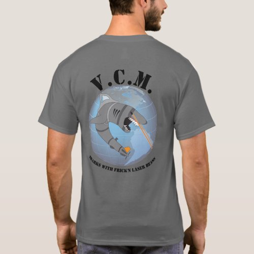 VATR Common Module sharks with lasers T_Shirt