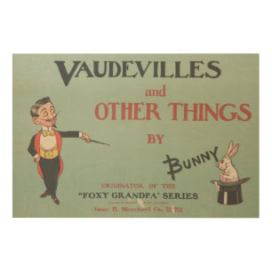 Vaudeville and Other Things by Rupert Bunny  Wood Wall Art