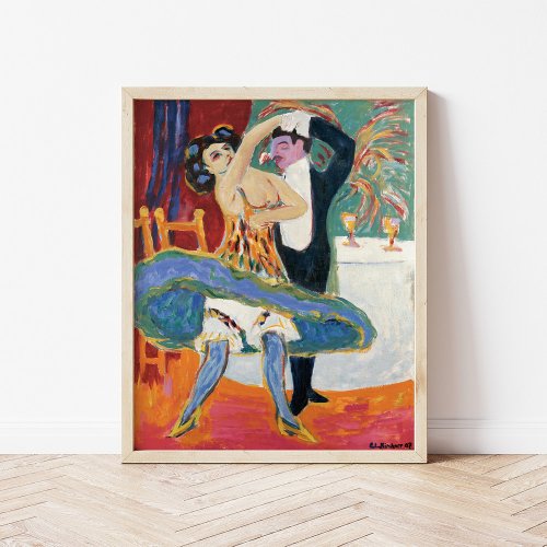 Vaudeville Theater  Ernst Ludwig Kirchner Poster