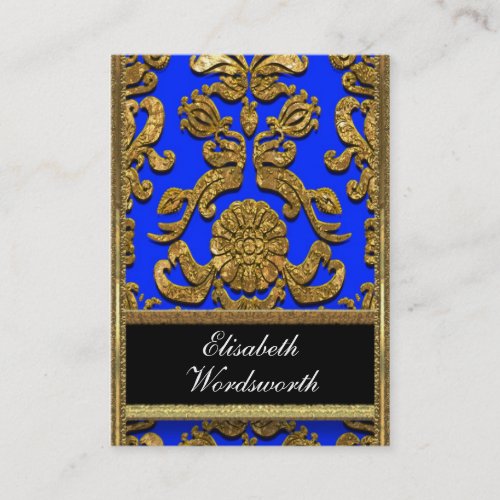 Vaudreante Kyles  Damask 2.5" Professional Business Cards