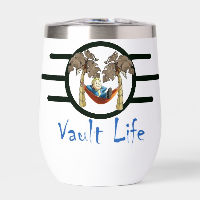 Vault Life Thermal Wine Tumbler (Front)