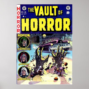 Vault of Horror Comic Book Art VINTAGE Poster