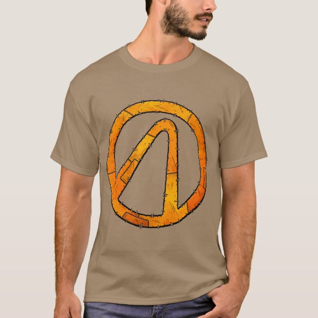 Vault Stitched Borderlands friend T-Shirt (Front)