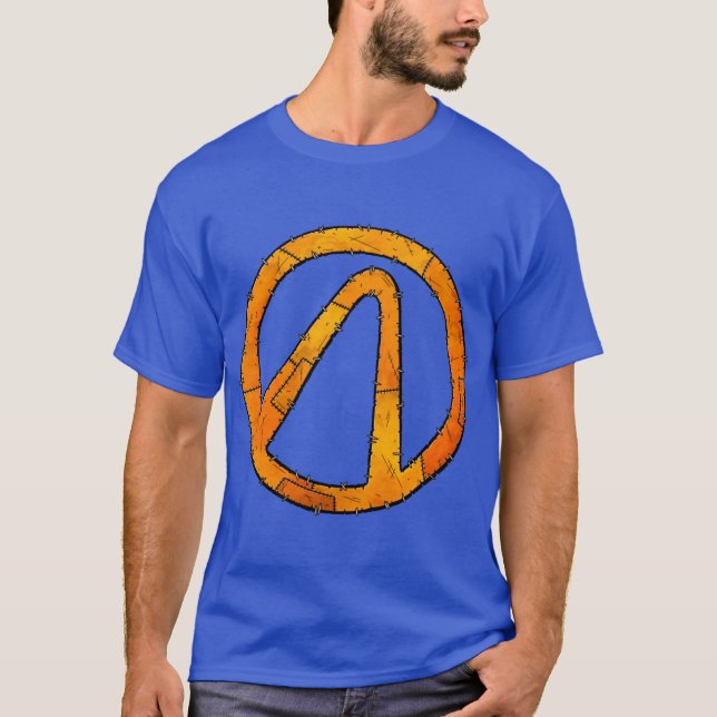 Vault Stitched Borderlands T-Shirt (Front)