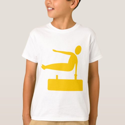 Vaulting Figure _ Amber T_Shirt