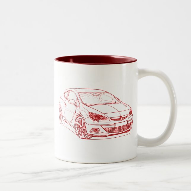 Vaux Astra GTC 2012 Two-Tone Coffee Mug (Right)