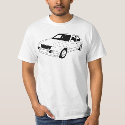 Vauxhall Astra GTE MK1 T_shirt
