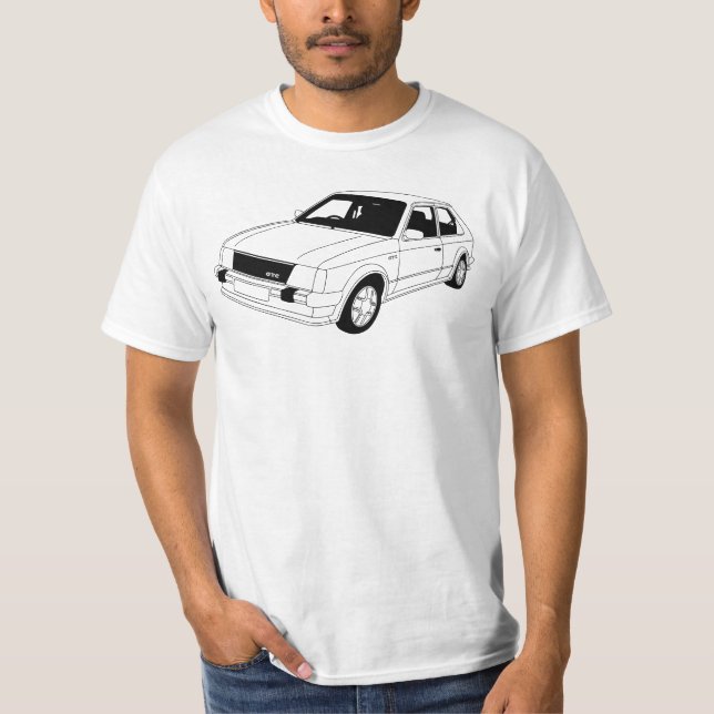 Vauxhall Astra GTE MK1 T-shirt (Front)
