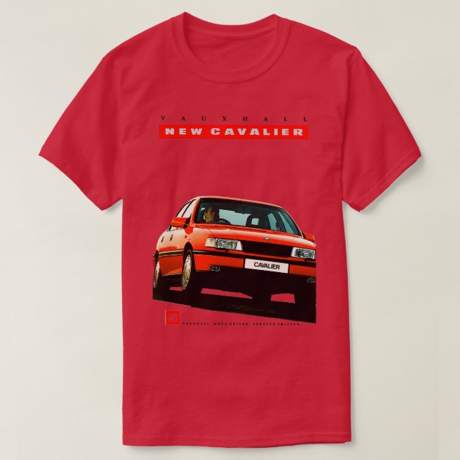 VAUXHALL CAVALIER T-Shirt (Design Front)