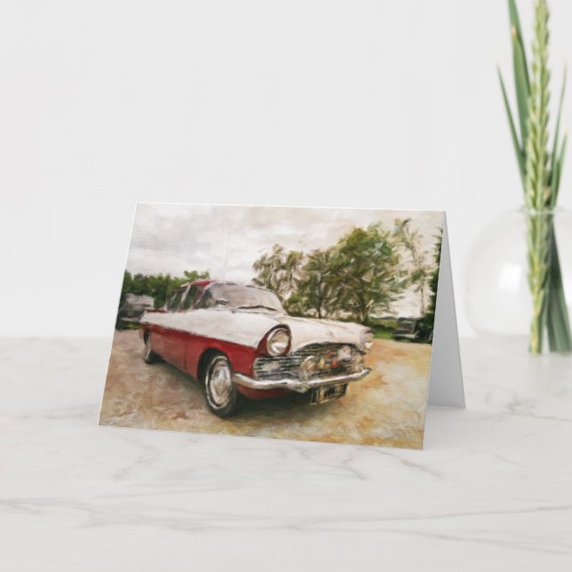 Vauxhall Cresta blank greetings card (Front)