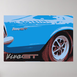 Vauxhall Viva HB GT Poster