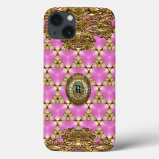 Vaylecourt Elegant Monogram  iPhone 13 Case
