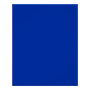 "VBRANT Blue" CUSTOMIZABLE Poster